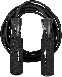 Amazon Basics adjustable skipping rope — 3 m