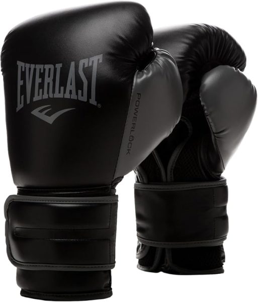 Everlast Powerlock boxing gloves – 14 oz black