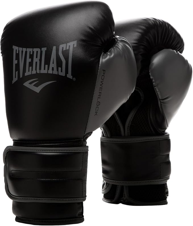 Everlast Powerlock boxing gloves – 14 oz black