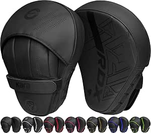 RDX KARA curved focus mitts — black